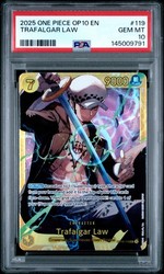 Trafalgar Law OP10-119 Royal Blood Secret Rare Foil
