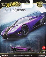 Hot Wheels Premium Collectible Toy Car, 1:64 Scale Die-Cast Koenigsegg Agera R.