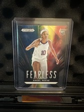 2024-25 Panini Prizm Draft Picks - Fearless Angel Reese #21 Silver Prizm (RC)