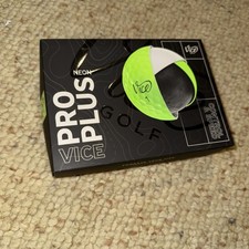 Vice Pro Plus Neon Lime Green Golf Balls, 1 Dozen