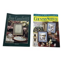 Two CrossStitch Magazines to Include Just CrossStitch and Country CrossStitch