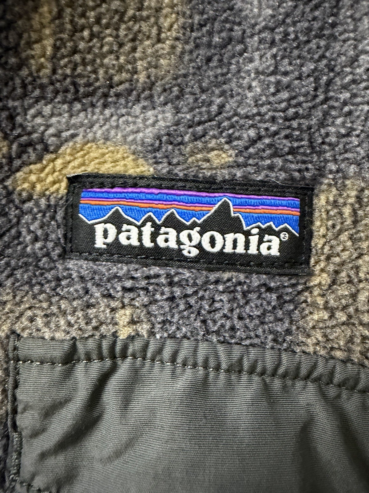Rare Patagonia Synchilla Snap Pullover Men’s S Geometric Aztec image 4