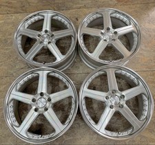 Jdm Rare Rebarside Trafficstar 198.5j 45 Pcd114.3 5-hole 5h Deep Rim No Tires