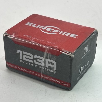 SureFire SF12-BB Boxed Batteries, (12 Pack) 1 Count (Pack of 12), Black 
