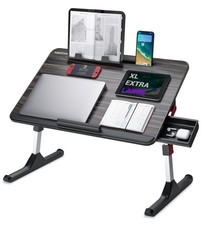 Laptop Desk for Bed, Adjustable Foldable Bed Table Lap Desk, Computer Tray La...