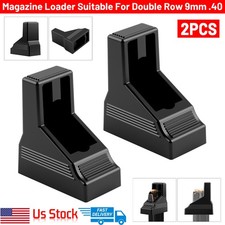 New 2 Pack Portable Mag Loader for Most Double Stack 9mm  .40 S W Polymer  