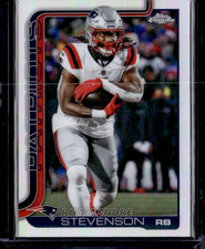 2025 Topps Chrome #210 Rhamondre Stevenson Refractor