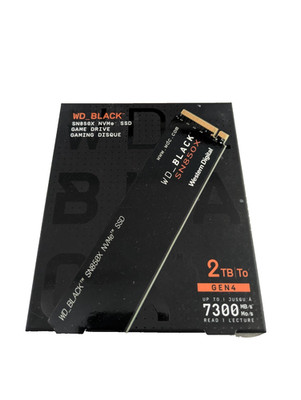 Western Digital WD_BLACK SN850X 2TB NVMe Internal SSD (WDS200T2X0E) New Unopened