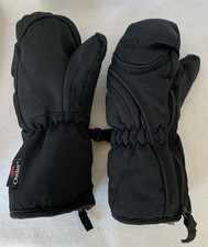 Head Outlast Kids Youth Winter Ski Snow Mittens Gloves Nylon Black Size XS