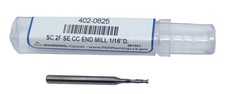 1/16" (.0625") CARBIDE END MILL 2 FLUTE OSG 402-0625 MADE IN USA
