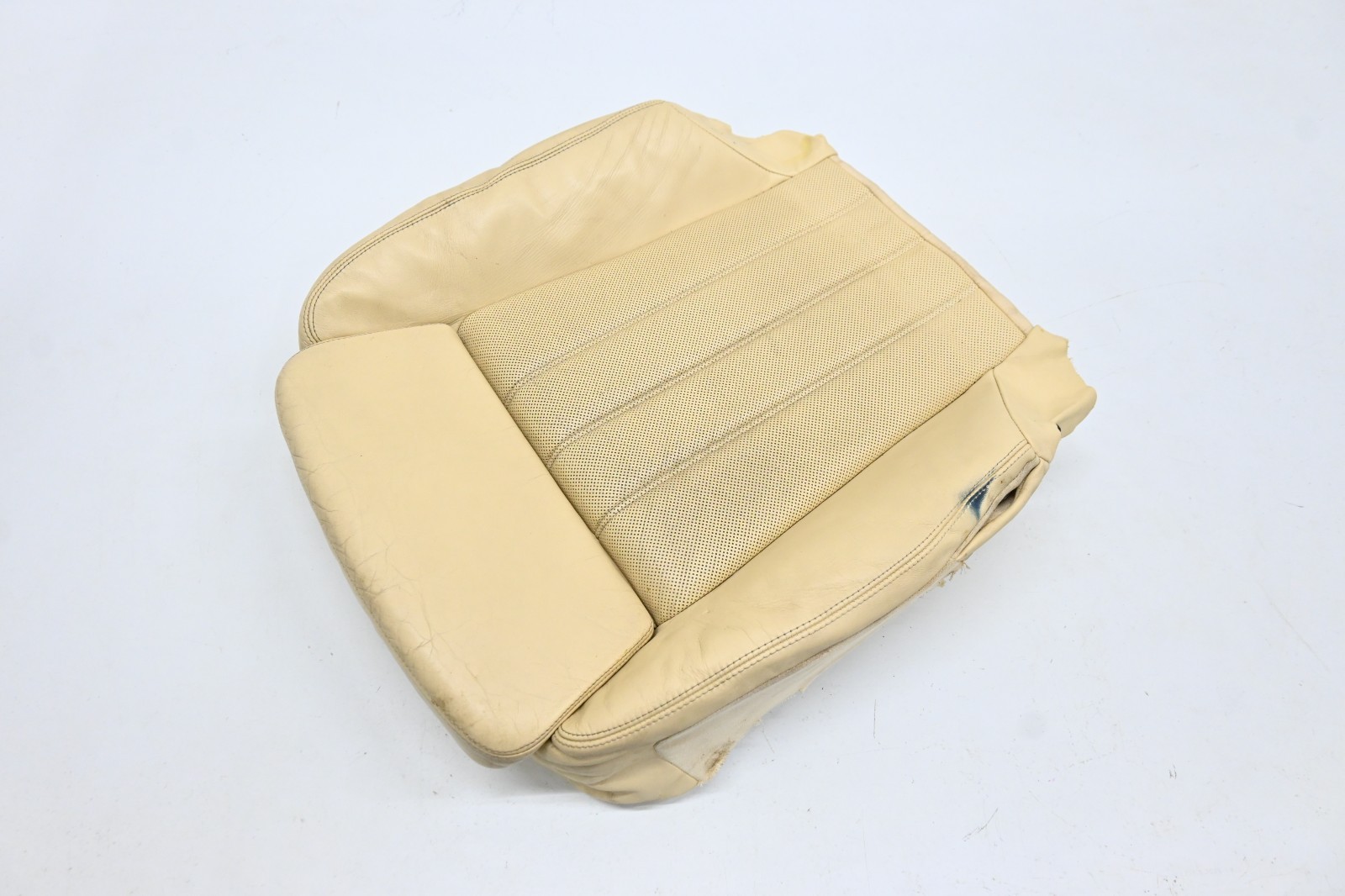 ⭐06-12 Bentley Continental Front Left Lower Bottom Seat Cushion Leather Trim Oem