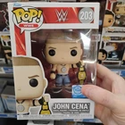 Funko Pop! WWE: JOHN CENA w/Spinner  Belt #203 +Reigns Funko  Walmart Exclusive