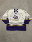 RARE Vintage Signed Bauer Authentic New Orleans Brass Hockey Jersey XL