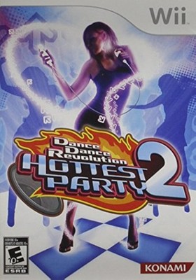 Dance Dance Revolution Hottest Party 2 Software Only For Wii Music  0E