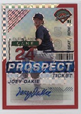 2024 Panini Prospect Edition Red Power Prizm Signatures /99 Joey Oakie Auto 16wc