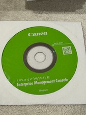 Canon ImageWARE Enterprise Management Console English - CD ONLY VERY GOOD COND