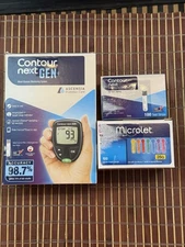 Contour Next GEN Blood Glucose Monitoring Kit W/100ct Test Strips & Lancelets