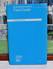 1985 DOS 3.10 IBM User  s Guide Disk Operating System OS Manual Book