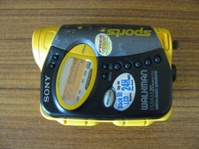 Sony WM-FS593 AM/FM Radio Cassette Player Walkman New Belts Tested Working Great