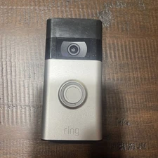 Ring Video Door Bell 5UM5E5 Silver HD Night Vision