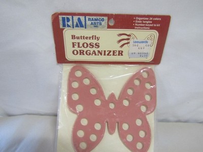 Ramco  Arts Butterfly Floss Organizer Organizes 24 Colors