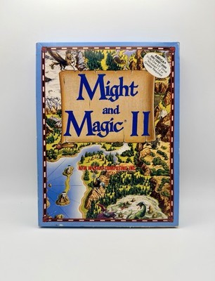 Might and Magic II Amiga Big Box Complete with Disks & Manual - Excellent Cond