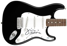 Jimmy Iovine Signed Autographed Guitar ACOA