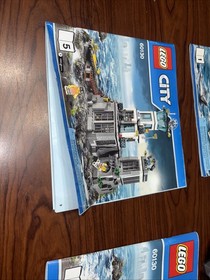 LEGO City Set 60130 Prison Island Complete With Box And Books