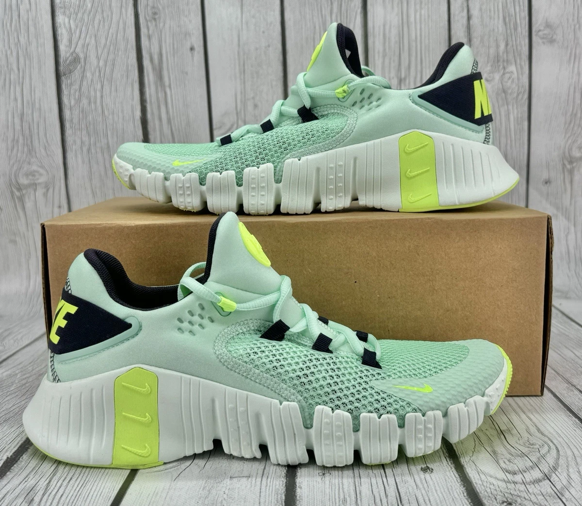 Men\'s Nike Free Metcon 4 Training Shoes Mint Foam Size UK 14 US15 Amazon.com | Nike Free Metcon Mens Training Shoes (Mint Foam  main image 4