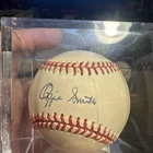 Ozzie Smith Hall of Famer Autographed Major League Baseball