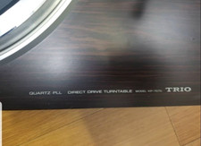TRIO KP-7070 Direct Drive Turntable Record Player Working with Defects