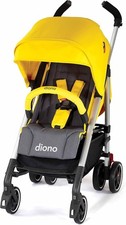 Umbrella Stroller Pushchair Diono Flexa , Yellow Sulphur Buggy
