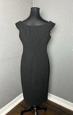 Eliza J Women’s Black Cap Sleeve Little Black Dress Size 10