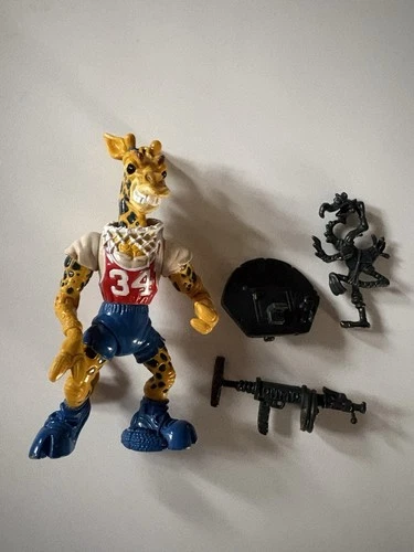 Vintage 1993 TMNT Halfcourt Giraffe Teenage Mutant Ninja Turtles Missing Bball