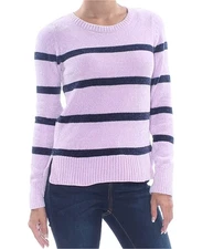 maison Jules Womens Chenille Pullover Sweater, ltpaspur, S