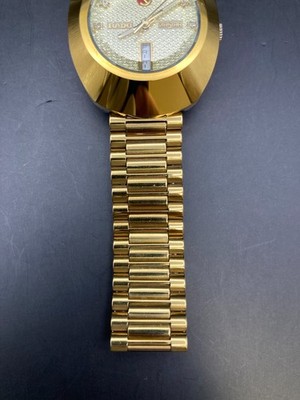 N MINT] Rado Diastar 648.0413.3 Mens Watch Gold Diamond Hand