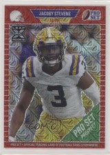 2021 Leaf Pro Set Metal Red Mojo 11/35 JaCoby Stevens #34 0ji0