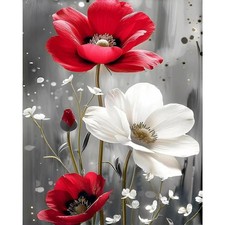 ajepon Flower Paint by Numbers Kits for Adults - Painting 16x20inch, MT21246