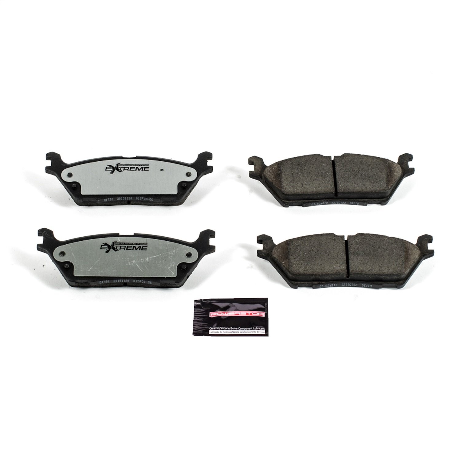 Power Stop Z36-1790 Z36 Truck And Tow Carbon Ceramic Brake Pads Specifically eng