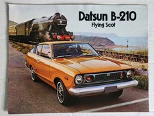 1974 Datsun B-210 Catalog Brochure Sedan Hatchback Nissan Excellent Original 74 1974 Datsun B-210 Catalog Brochure Sedan Hatchback Nissan Excellent Original 74