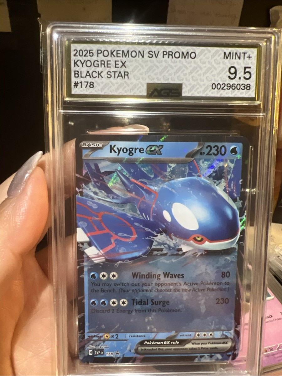 【中古】 A　GUIDE　TO　KYOGEN 2025 Pokemon Azure Legends Kyogre EX 178 Black Star Holo Promo
