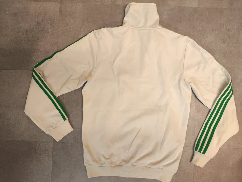 Adidas Originals Track Jacket Beckenbauer SPO (Model X33437, Size S, White) image 3