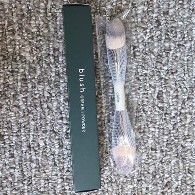 Ciele Dual-Ended Blush Brush for Cream & Powder Blush, Single