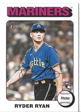 2024 Topps Heritage White Border #326 Ryder Ryan RC
