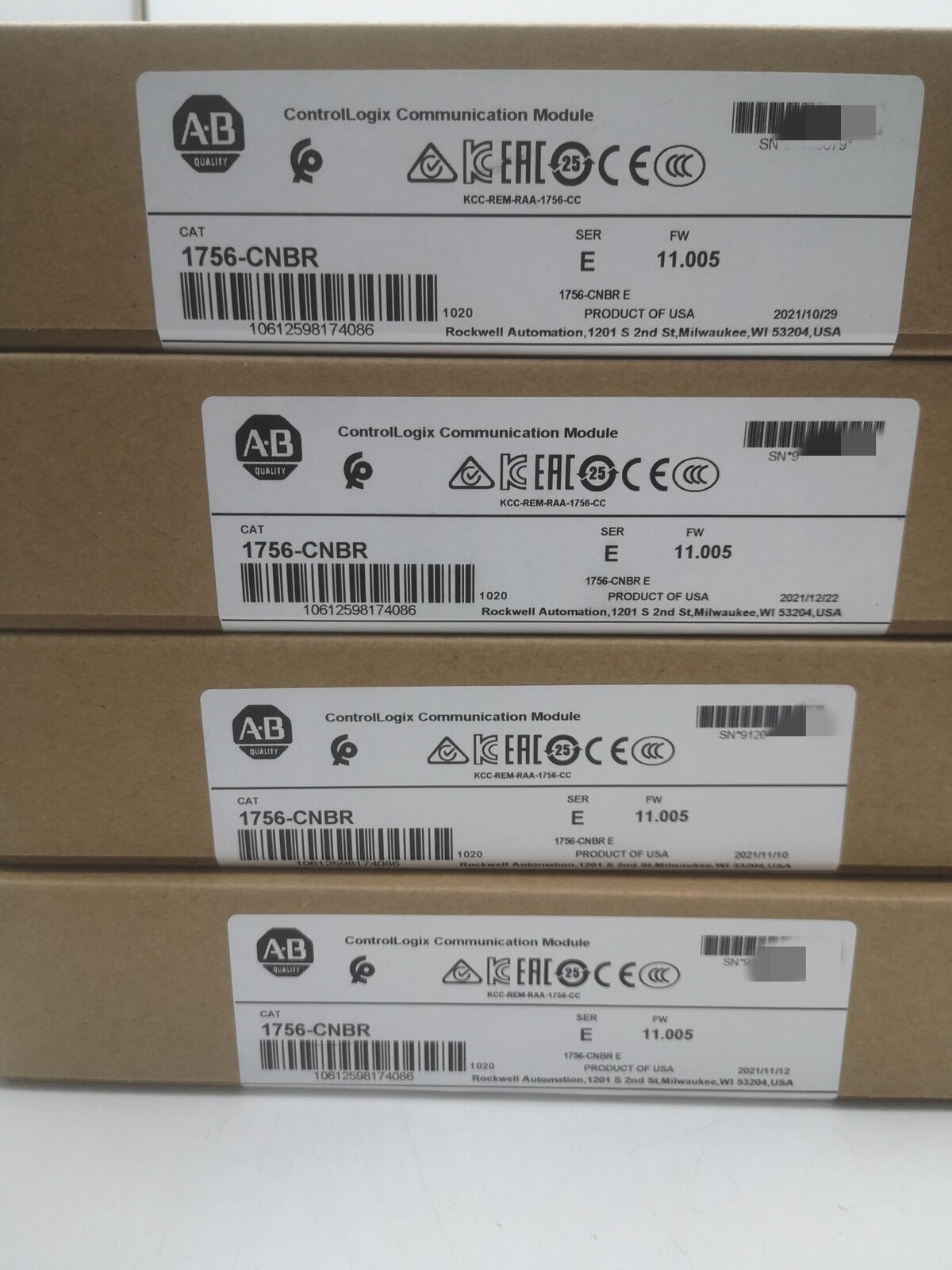 NEW AB 1756-CNBR ControlNet Redundant Bridge Module 1756 CNBR free shipping