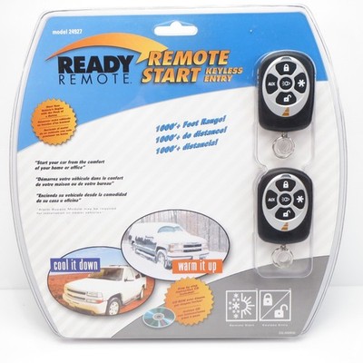 Ready Remote - Remote Start Keyless Entry Model 24927 Car Starter DIY