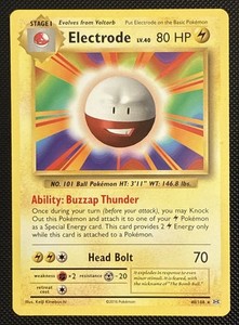 Electrode 40/108 XY Evolutions Rare