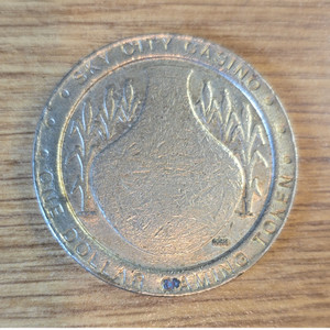 Sky City Casino New Mexico Collectible $1 Gaming Token Casino Token