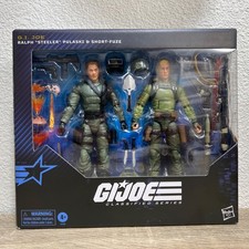 GI Joe Classified Series Steeler & Short-Fuze 181 Target Ralph Pulaski In Hand