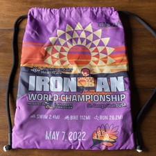 IRONMAN WORLD CHAMPIONSHIP TRIATHLON BACKPACK SLING BAG Hawaii 2022